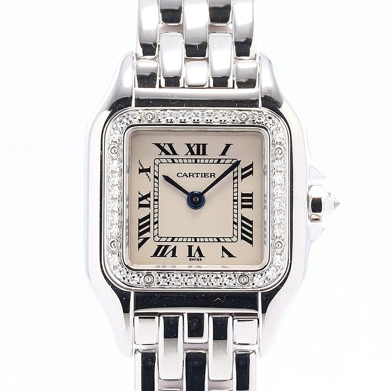 中古】CARTIER PANTHERE SM DIAMOND BEZEL カルティエ パンテールSM