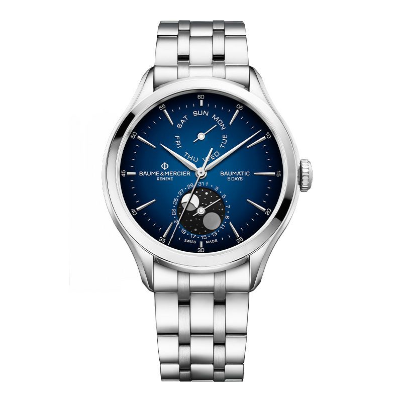 【正規】【自動巻き】【メンズ】【腕時計】BAUMEu0026MERCIER CLIFTON BAUMATIC 10725 ボームu0026メルシエ クリフトン ボーマティック 10725 M0A10725 時計・腕時計の通販サイト - BEST Ishida