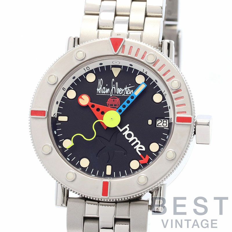 中古】ALAIN SILBERSTEIN MARINE GMT LIMITED TO 500 アラン 