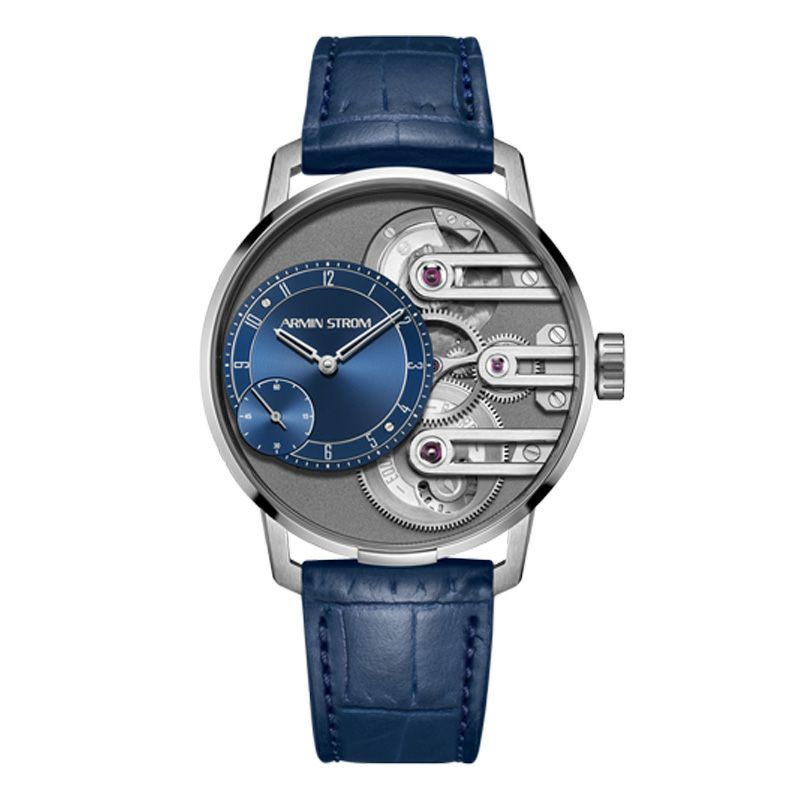 【正規】【自動巻き】【メンズ】【腕時計】ARMIN Strom GRAVITY Equal Force MANUFACTURE Edition Blue アーミン・シュトローム グラヴィティ・イークォル・フォース・マニュファクチュール・エディション・ブルー ST19-GEF.05 時計・腕時計の通販