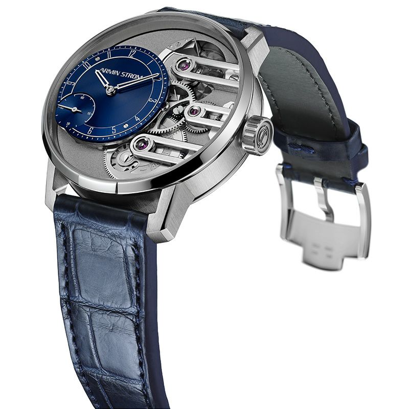 【正規】【自動巻き】【メンズ】【腕時計】ARMIN Strom GRAVITY Equal Force MANUFACTURE Edition Blue アーミン・シュトローム グラヴィティ・イークォル・フォース・マニュファクチュール・エディション・ブルー ST19-GEF.05 時計・腕時計の通販