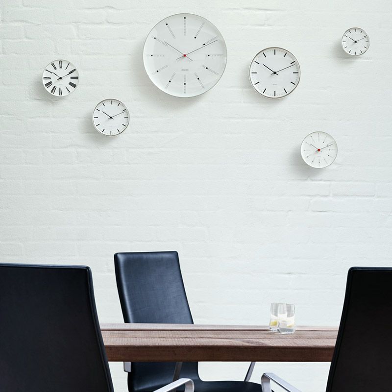 ARNE JACOBSEN BANKERS WALL CLOCK 160mm アルネ ヤコブセン