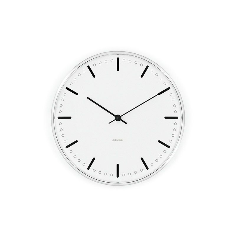 ARNE JACOBSEN CITY HALL WALL CLOCK 210mm アルネ ヤコブセン シティ