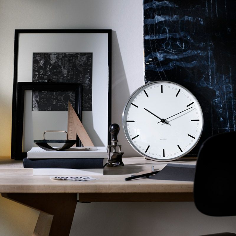 ARNE JACOBSEN CITY HALL WALL CLOCK 210mm アルネ ヤコブセン シティホール ウォール クロック 210mm  43631｜正規取り扱いブランド｜時計・腕時計の通販サイトBEST ISHIDA（正規・中古販売店）