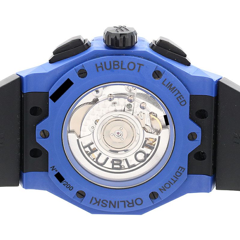 【中古】HUBLOT CLASSIC FUSION AERO FUSION ORLINSKI BLUE CERAMIC LIMITED TO 200 ウブロ クラシック・フュージョン アエロ・フュージョン オーリンスキー ブルーセラミック 世界200本限定 525.EX.0179.RX.ORL18