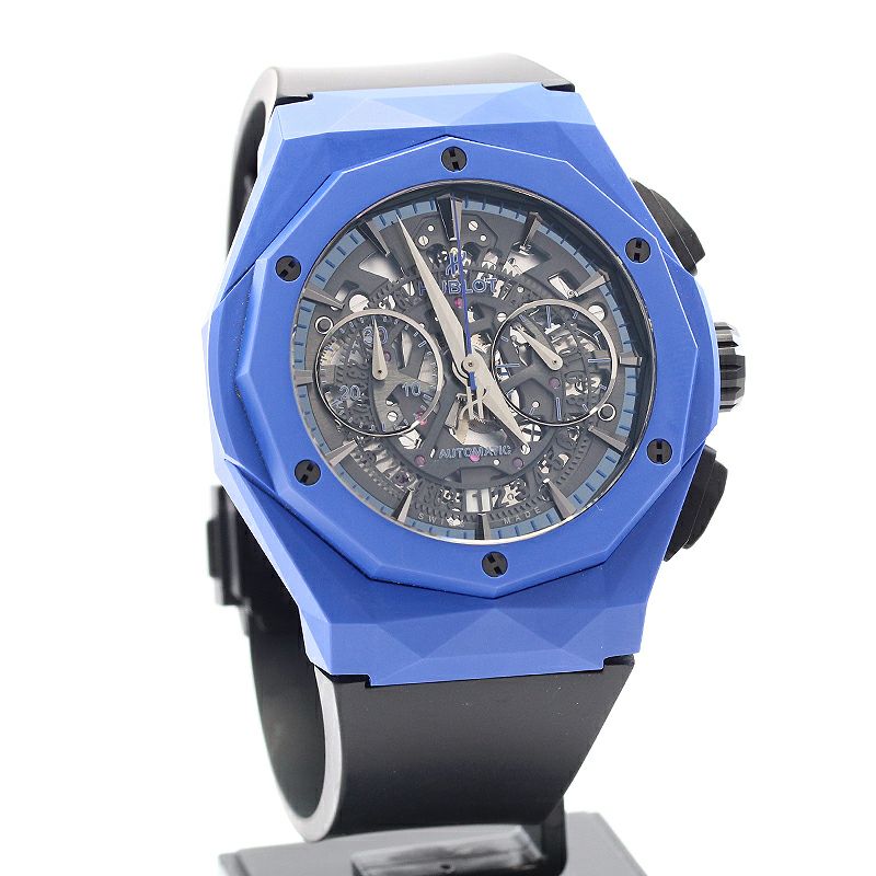 【中古】HUBLOT CLASSIC FUSION AERO FUSION ORLINSKI BLUE CERAMIC LIMITED TO 200 ウブロ クラシック・フュージョン アエロ・フュージョン オーリンスキー ブルーセラミック 世界200本限定 525.EX.0179.RX.ORL18