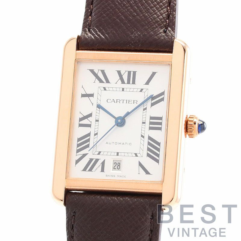 【中古】CARTIER TANK SOLO EXTRA-LARGE MODEL カルティエ タンクソロXL W5200026