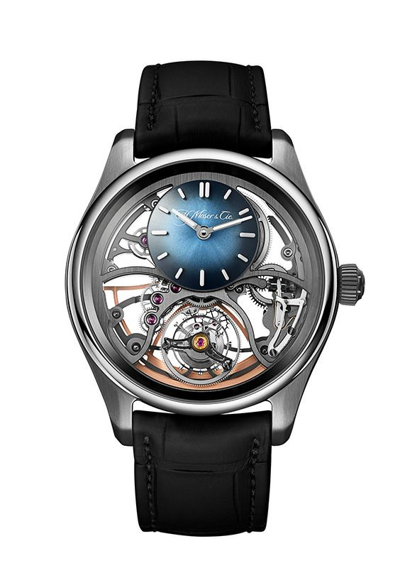 H.Moser ＆ Cie. PIONEER CYLINDRICAL TOURBILLON SKELETON H.モーザー パイオニア・シリンドリカル  トゥールビヨン スケルトン 3811-1200｜正規取り扱いブランド｜時計・腕時計の通販サイトBEST ISHIDA（正規・中古販売店）