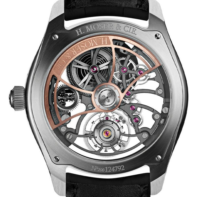 H.Moser ＆ Cie. PIONEER CYLINDRICAL TOURBILLON SKELETONH.モーザー パイオニア・シリンドリカル トゥールビヨン スケルトン3811-1200
