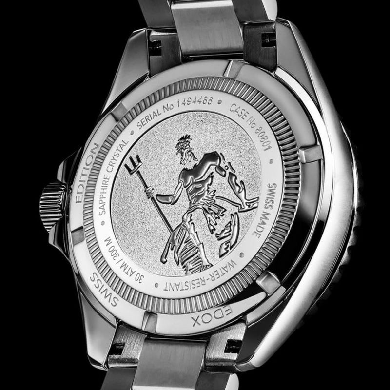EDOX NEPTUNIAN GRANDE RESERVE DATE AUTOMATICエドックス ネプチュニアン グランデ リザーブ デイト オートマティック80801-3BBUM-BUCDN