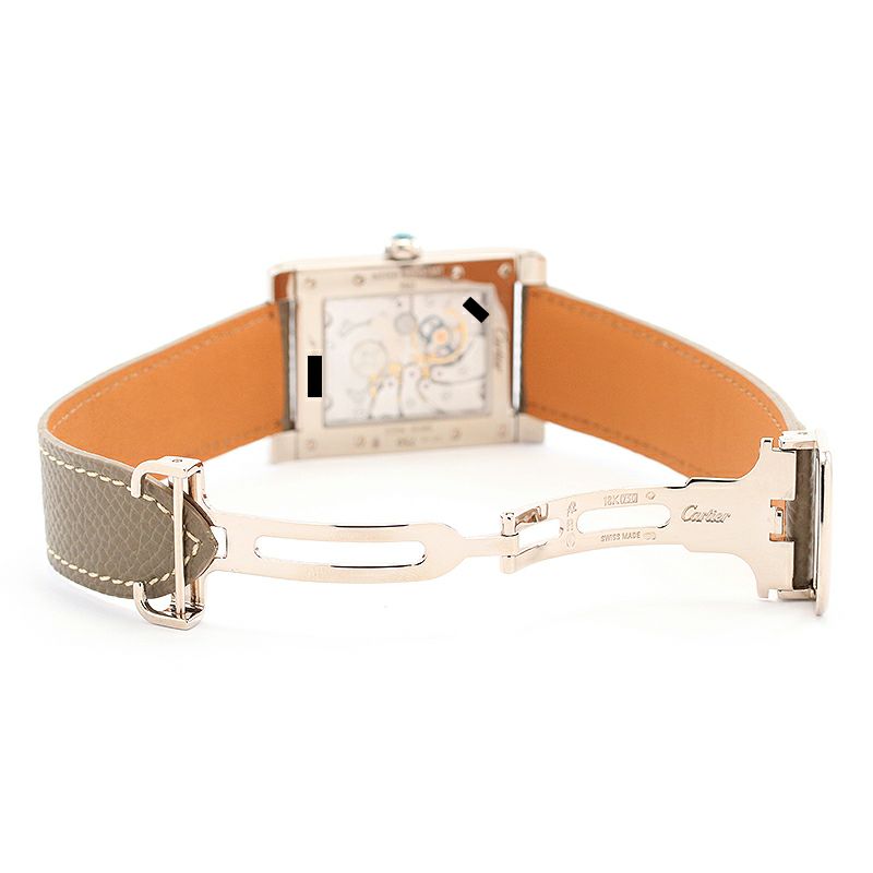 【中古】CARTIER TANK A VIS LARGE MODEL II TIME ZONES CPCPカルティエ タンク ア・ヴィス LM IIタイムゾーン CPCPW1534351