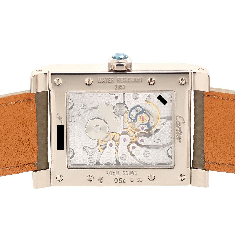 【中古】CARTIER TANK A VIS LARGE MODEL II TIME ZONES CPCPカルティエ タンク ア・ヴィス LM IIタイムゾーン CPCPW1534351