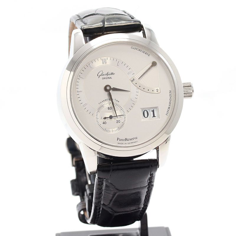 【中古】GLASHUTTE ORIGINAL PANORESERVE , グラスヒュッテ・オリジナル パノリザーブ , 65-01-02-02-04