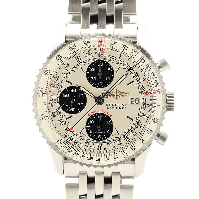 中古】BREITLING NAVITIMER FIGHTERS ブライトリング ナビタイマー ファイターズ  A13330(A153GFTNP)｜ヴィンテージブランド｜時計・腕時計の通販サイトBEST ISHIDA（正規・中古販売店）