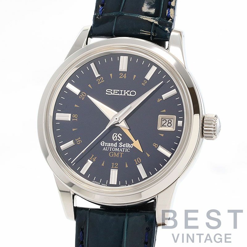 【中古】GRAND SEIKO 9S MECHANICAL GMT 10TH ANNIVERSARY LIMITED TO 1000グランドセイコー 9SメカニカルGMT10周年記念1000本限定SBGM031(9S66-00D0)