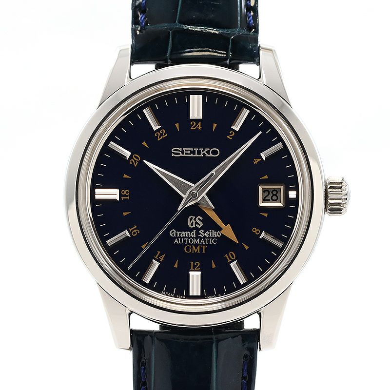 【中古】GRAND SEIKO 9S MECHANICAL GMT 10TH ANNIVERSARY LIMITED TO 1000グランドセイコー 9SメカニカルGMT10周年記念1000本限定SBGM031(9S66-00D0)