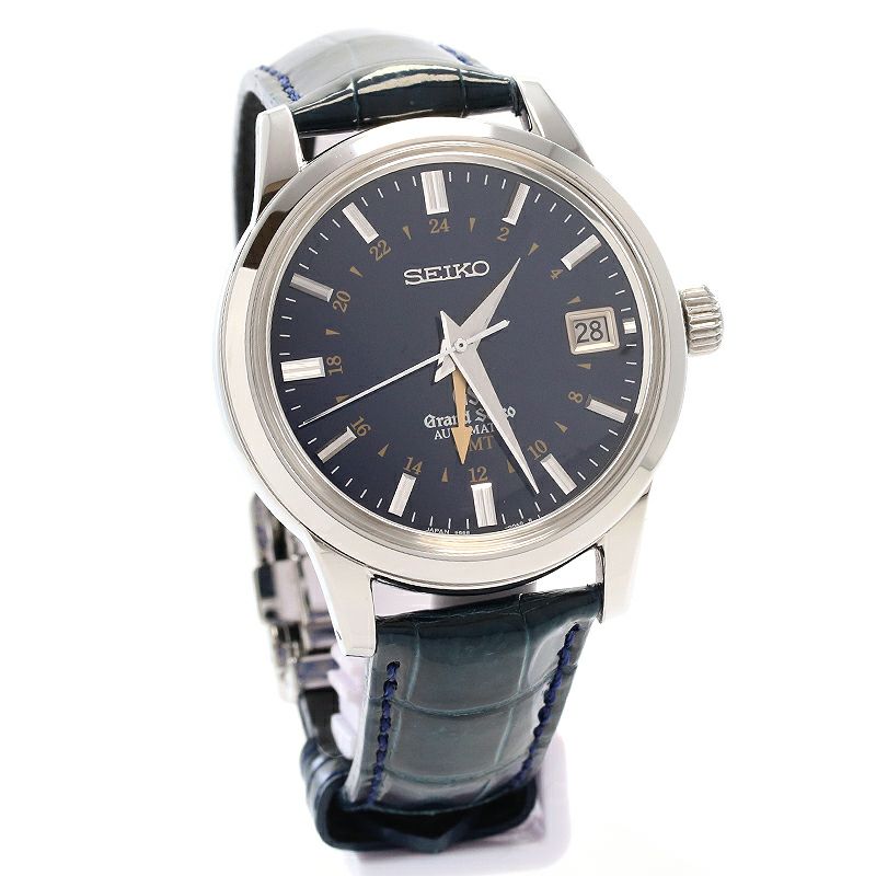 【中古】GRAND SEIKO 9S MECHANICAL GMT 10TH ANNIVERSARY LIMITED TO 1000グランドセイコー 9SメカニカルGMT10周年記念1000本限定SBGM031(9S66-00D0)