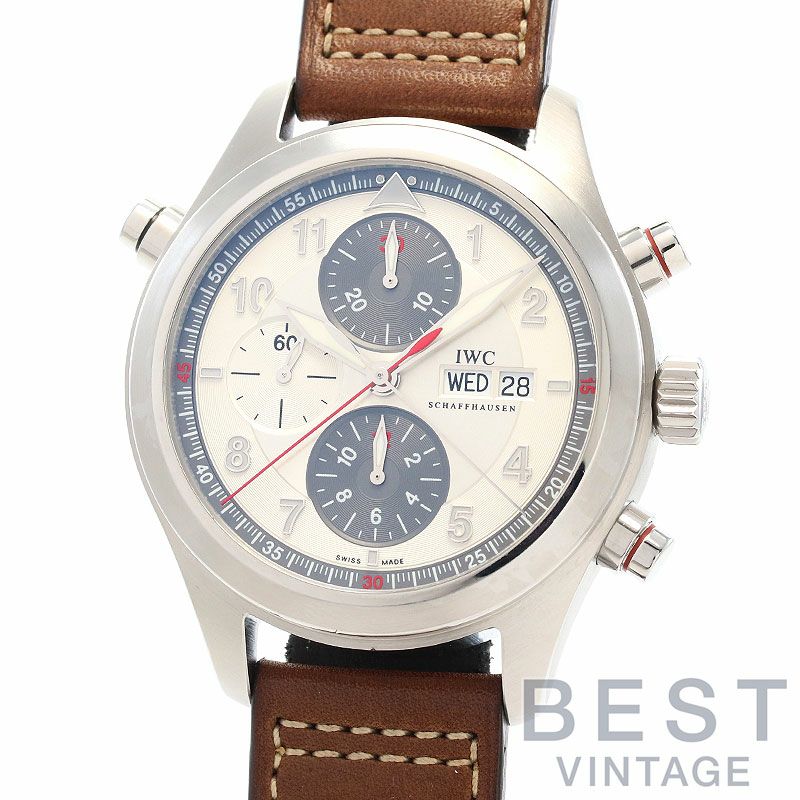 【中古】IWC PILOT’S WATCH SPITFIRE DOUBLE CHRONOGRAPH アイ・ダブリュー・シー パイロットウォッチ スピットファイア ダブルクロノグラフ IW371802