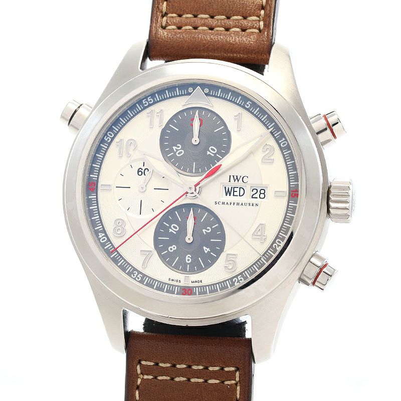 【中古】IWC PILOT’S WATCH SPITFIRE DOUBLE CHRONOGRAPH アイ・ダブリュー・シー パイロットウォッチ スピットファイア ダブルクロノグラフ IW371802