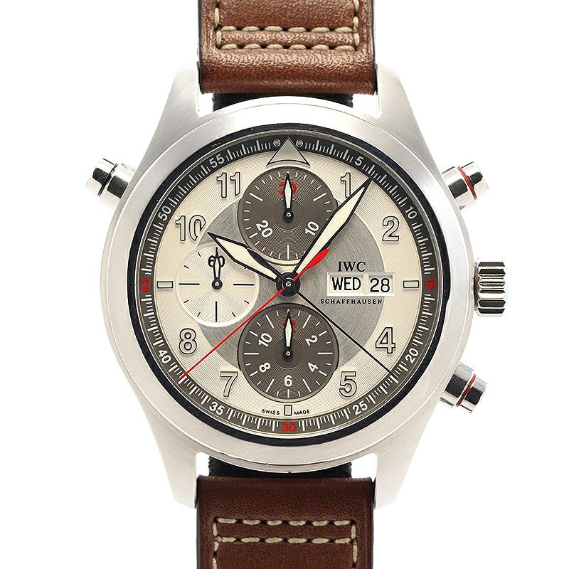【中古】IWC PILOT’S WATCH SPITFIRE DOUBLE CHRONOGRAPH アイ・ダブリュー・シー パイロットウォッチ スピットファイア ダブルクロノグラフ IW371802