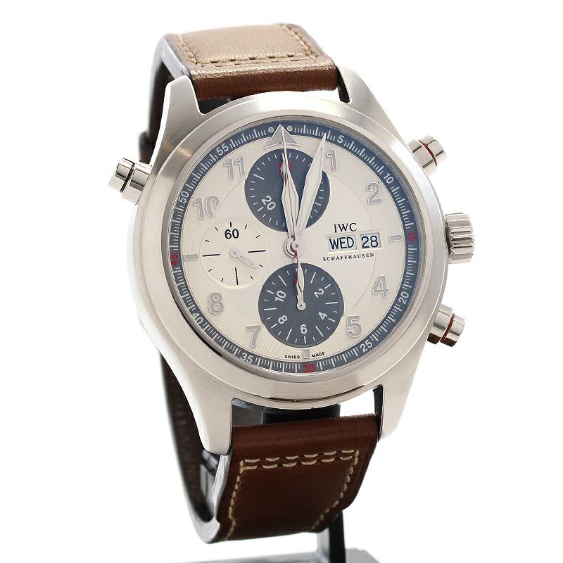 【中古】IWC PILOT’S WATCH SPITFIRE DOUBLE CHRONOGRAPH アイ・ダブリュー・シー パイロットウォッチ スピットファイア ダブルクロノグラフ IW371802