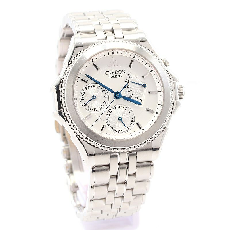 【中古】SEIKO CREDOR PACIFIQUE DAY-DATEセイコー クレドール パシフィーク デイデイトGSBG997 (4S77-0A20)