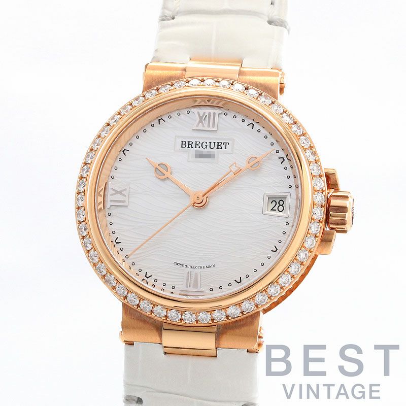 【中古】BREGUET MARINE LADYブレゲ マリーン レディ9518BR/52/984/D000