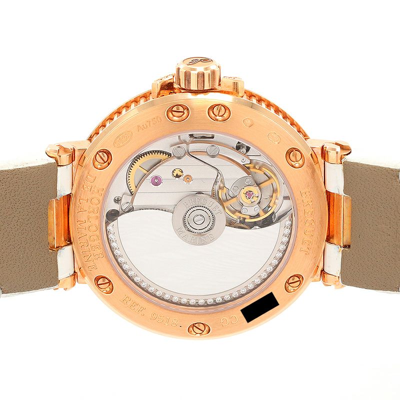 【中古】BREGUET MARINE LADYブレゲ マリーン レディ9518BR/52/984/D000