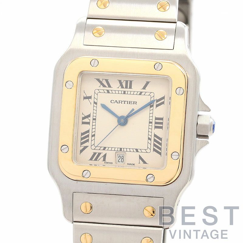 中古)CARTIER カルティエ サントス ガルベ LM SS/YG コンビ