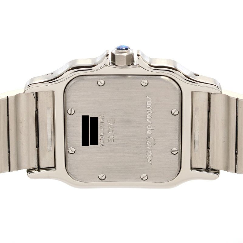 中古】CARTIER SANTOS GALBEE LARGE MODEL カルティエ サントスガルベ  