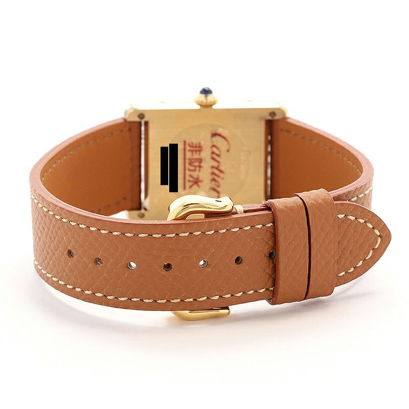 中古】CARTIER MUST TANK LARGE MODEL VERMEIL カルティエ マスト  