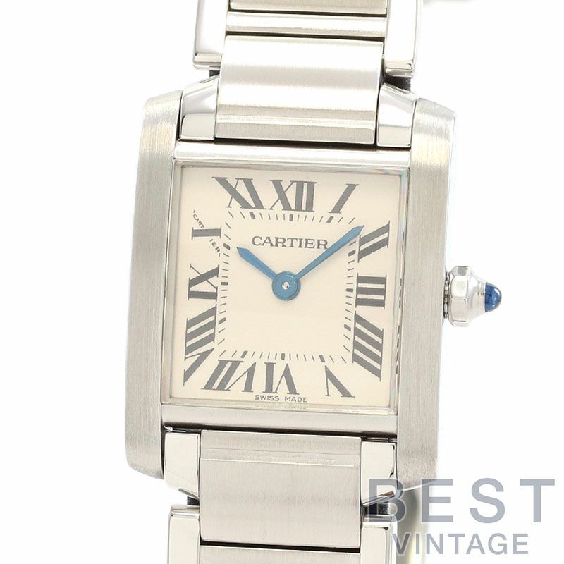 【中古】CARTIER TANK FRANCAISE SMALL MODELカルティエ タンクフランセーズSMW51008Q3