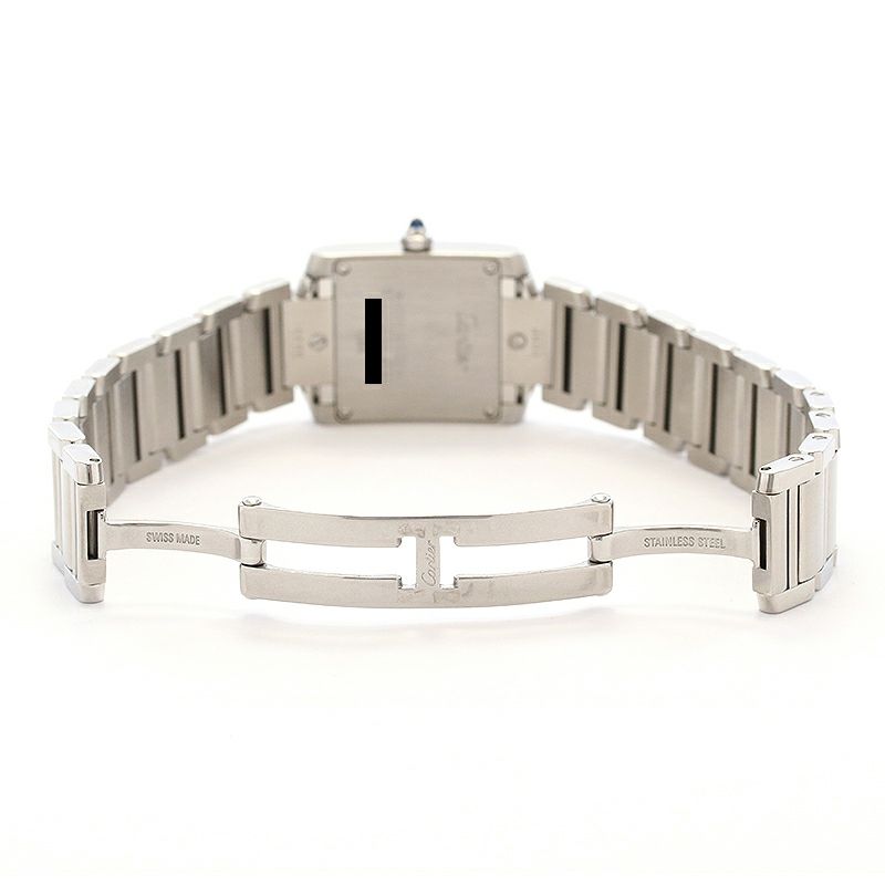 【中古】CARTIER TANK FRANCAISE SMALL MODELカルティエ タンクフランセーズSMW51008Q3