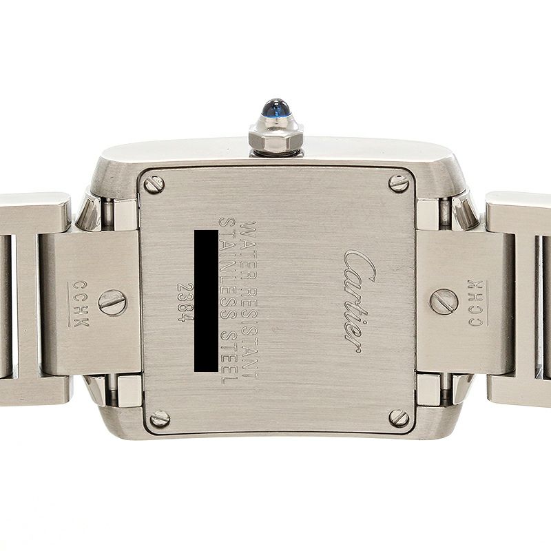 【中古】CARTIER TANK FRANCAISE SMALL MODELカルティエ タンクフランセーズSMW51008Q3