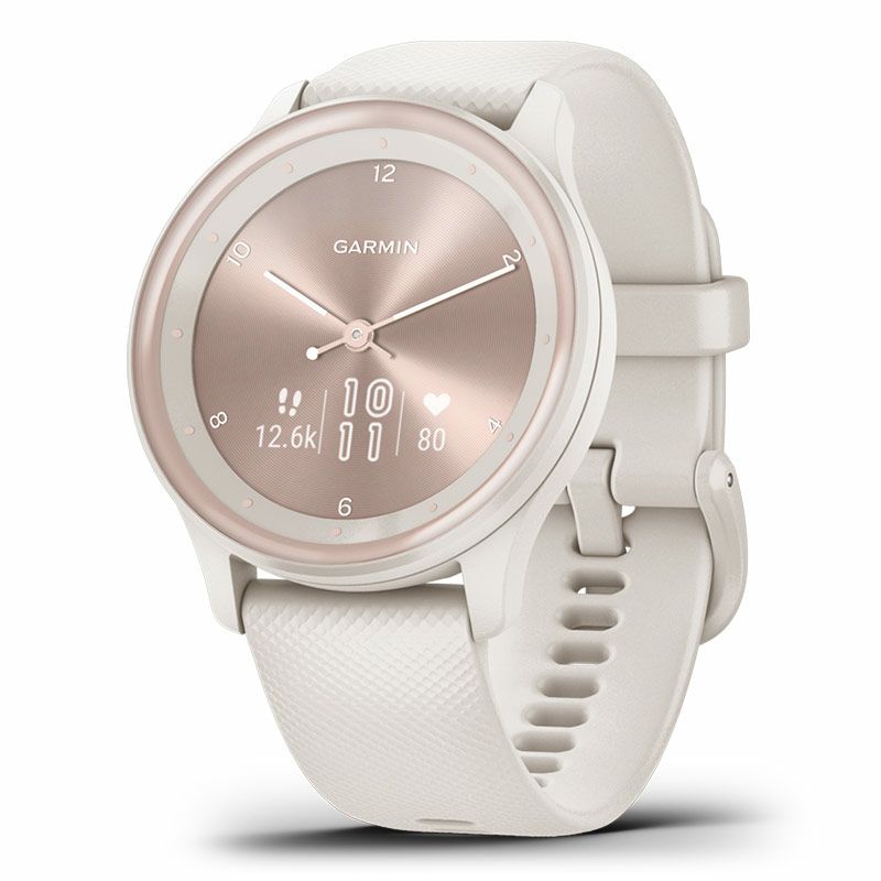 GARMIN vivomove Sport Peach Gold / Ivory ガーミン ヴィヴォムーブ 