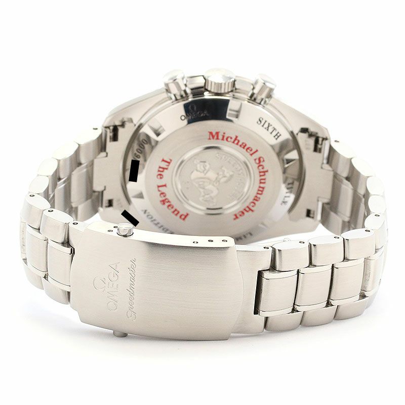 中古】OMEGA SPEEDMASTER RACING MICHAEL SCHUMACHER 2004 LIMITED 