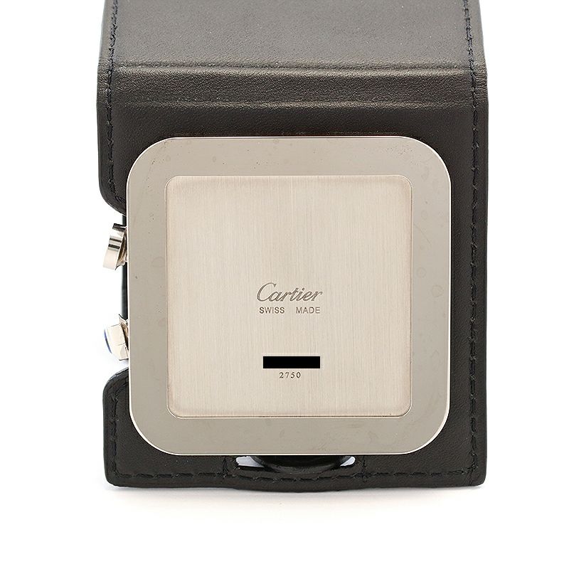 【中古】CARTIER SANTOS DE CARTIER DESK CLOCKカルティエ サントス ドゥ カルティエ デスククロックW0100042