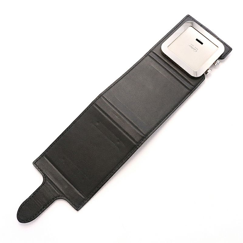 【中古】CARTIER SANTOS DE CARTIER DESK CLOCKカルティエ サントス ドゥ カルティエ デスククロックW0100042