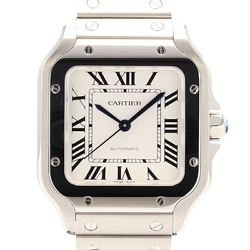 中古】CARTIER SANTOS DE CARTIER MEDIUM MODEL カルティエ サントス ドゥ カルティエ MM  WSSA0029｜ヴィンテージブランド｜時計・腕時計の通販サイトBEST ISHIDA（正規・中古販売店）