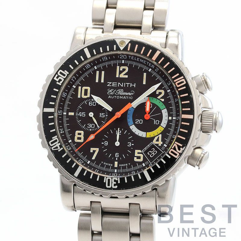 中古】ZENITH RAINBOW FLYBACK CHRONOGRAPH EL PRIMERO ゼニス  