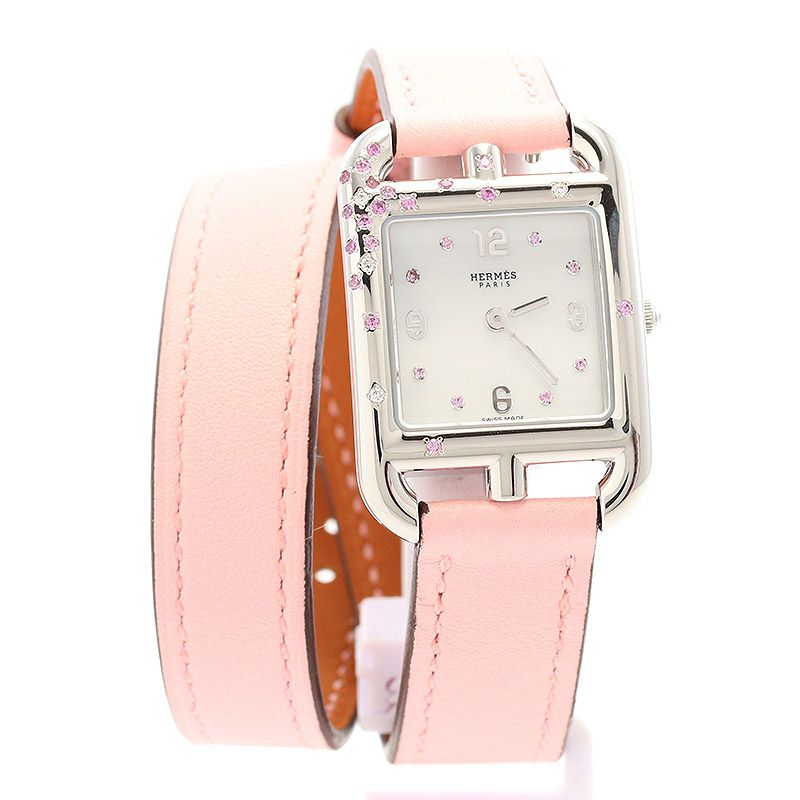 【中古】HERMES CAPE COD PM ROSE SAKURAエルメス ケープコッド PM ローズサクラCC1.233