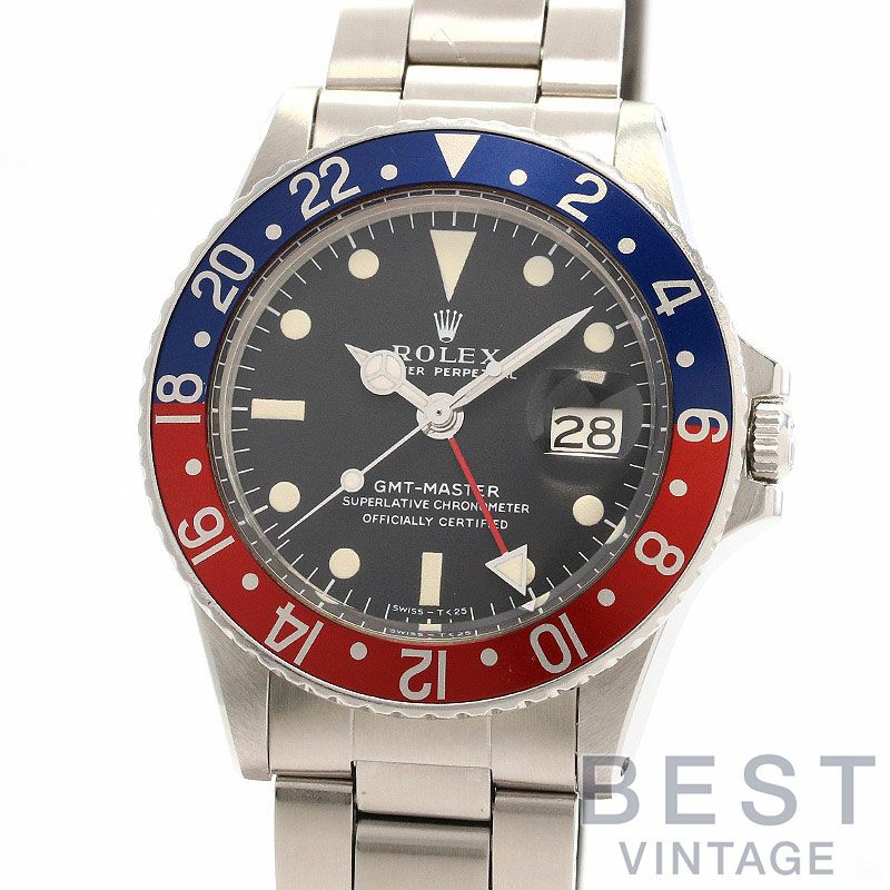 中古】ROLEX GMT MASTER LONG E MARK I ロレックス GMTマスター ロングE マーク I  1675｜ヴィンテージブランド｜時計・腕時計の通販サイトBEST ISHIDA（正規・中古販売店）