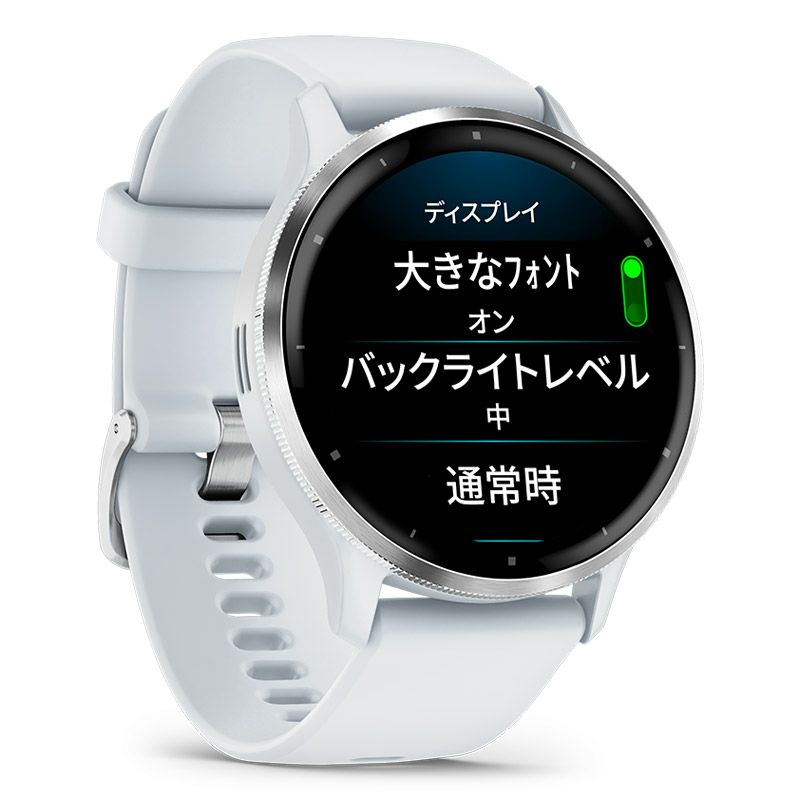 GARMIN Venu 3 Whitestone / Silver ガーミン ヴェニュー 3 ホワイト  