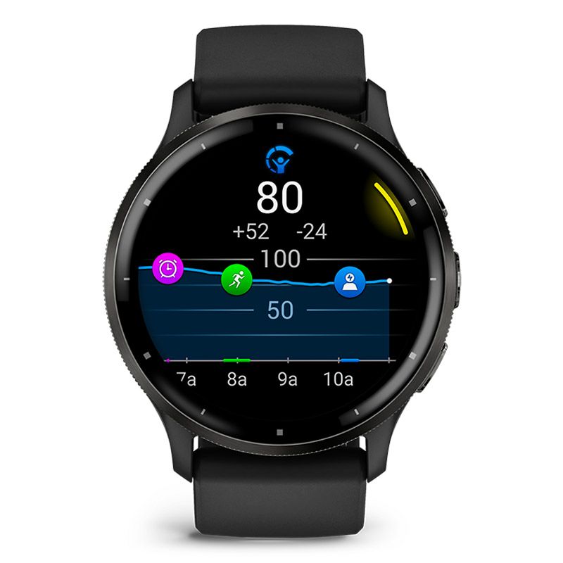 GARMIN Venu 3 Black / Slate ガーミン ヴェニュー 3 ブラック  