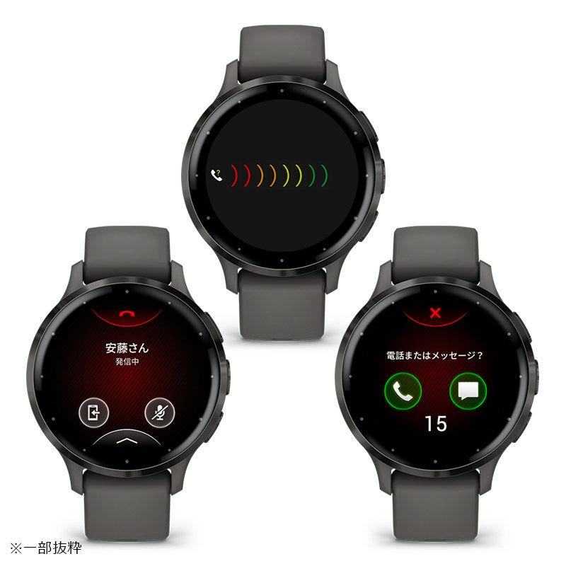 GARMIN Venu 3S Black Sesame / Slate ガーミン ヴェニュー 3S 