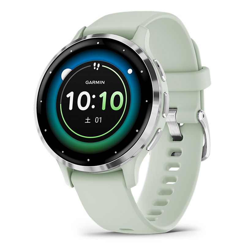 GARMIN Venu 3S Sage Gray / Silver ガーミン ヴェニュー 3S セージ  