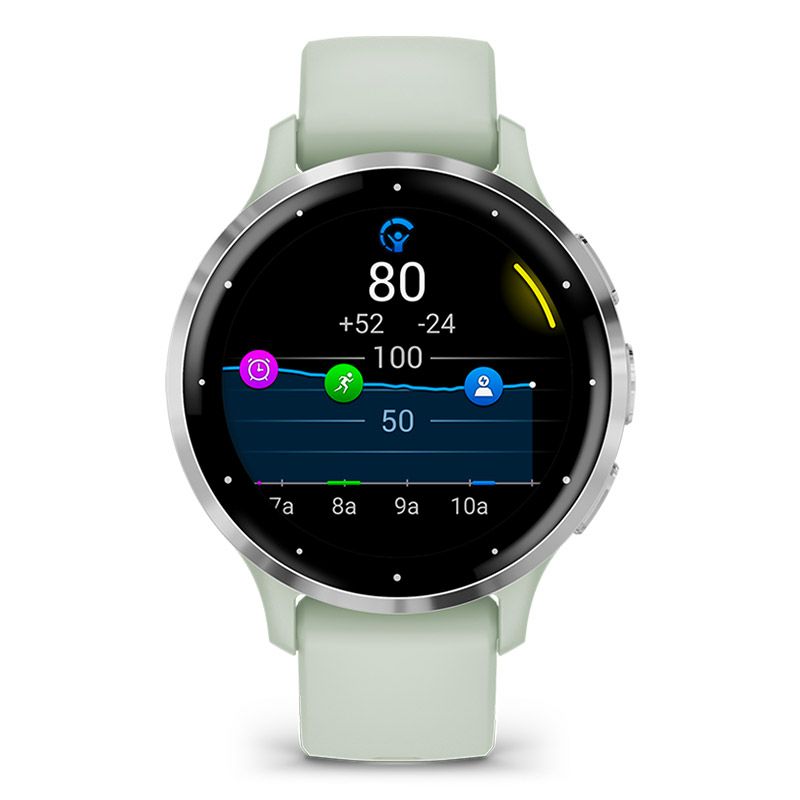 GARMIN Venu 3S Sage Gray / Silver ガーミン ヴェニュー 3S セージ 