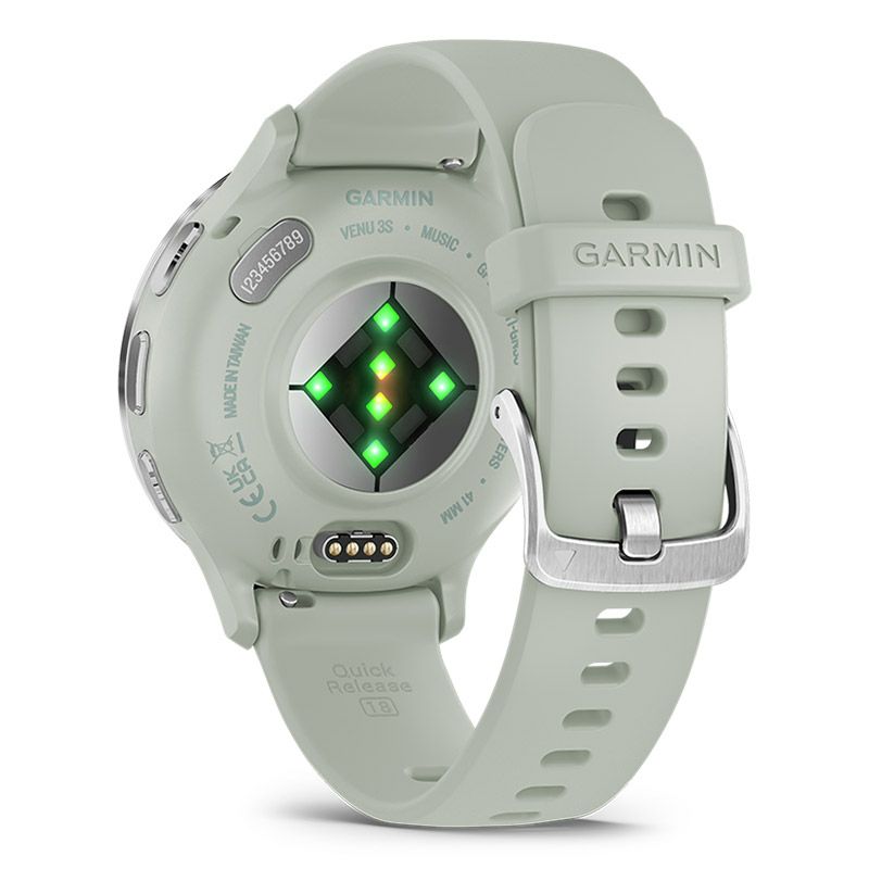 GARMIN Venu 3S Sage Gray / Silver ガーミン ヴェニュー 3S セージ  