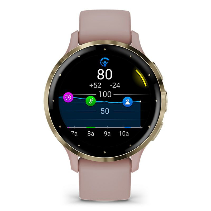GARMIN Venu 3S Pink Dawn / Peach Gold ガーミン ヴェニュー 3S 