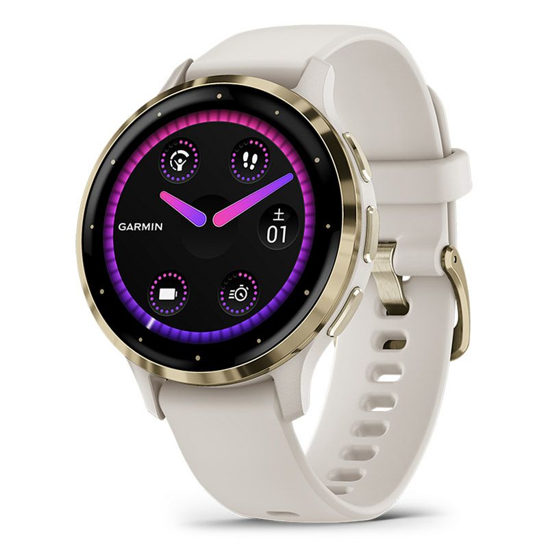 GARMIN Venu 3S Ivory / Cream Gold ガーミン ヴェニュー 3S 